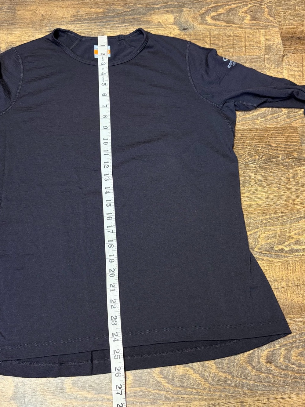 Icebreaker 200 Merino Wool Long Sleeve Base Layer Shirt Womens XL Crewneck - Picture 4 of 11